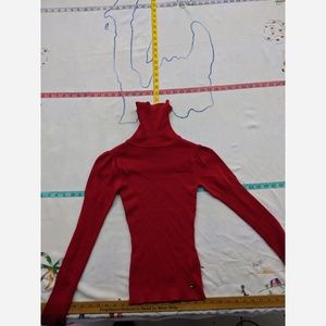 Women's XS Tommy Hilfiger Jeans Res Turtleneck Swe